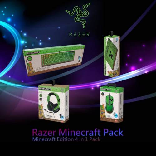 【聯名套裝】Razer Minecraft Collection